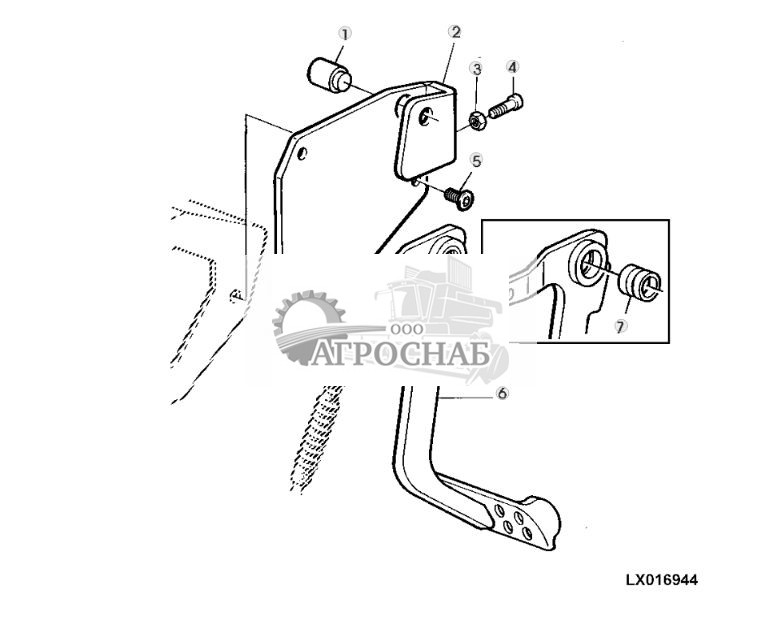 РАБОЧИЕ ДЕТАЛИ СЦЕПЛЕНИЯ, ПЕДАЛЬ СЦЕПЛЕНИЯ - ST209239 248.jpg